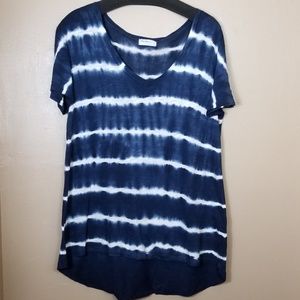 $SALE$ Allen Allen | Tie Dyed Hi-Lo T-Shirt size L